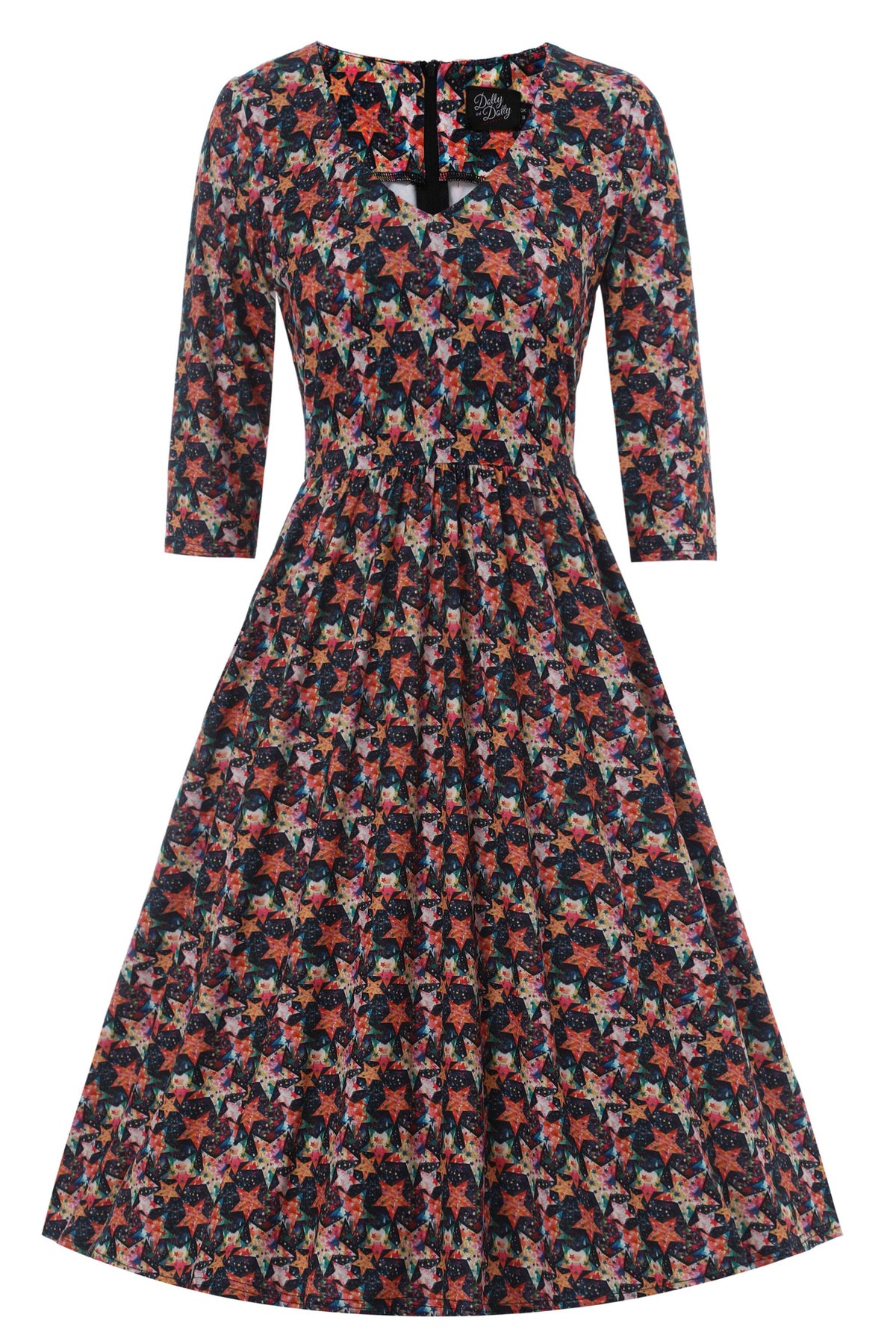 Billie Starry Long Sleeved Dress