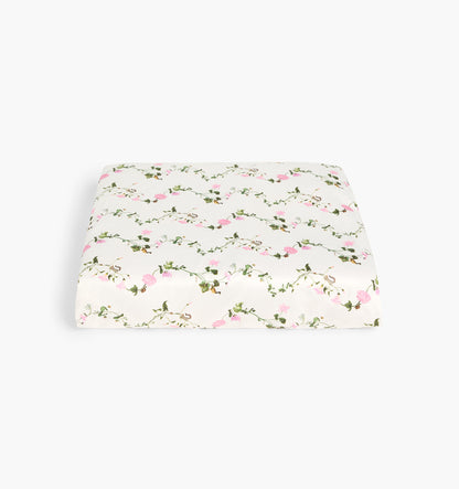 The Fitted Sheet - Pink Pond Floral