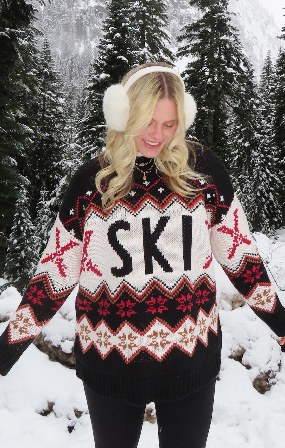 Ski In Sweater ~ Ski Knit