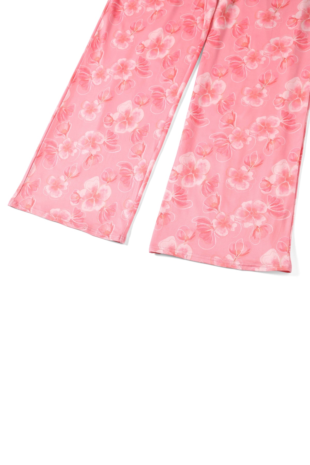 Esther Pink Floral Jumpsuit