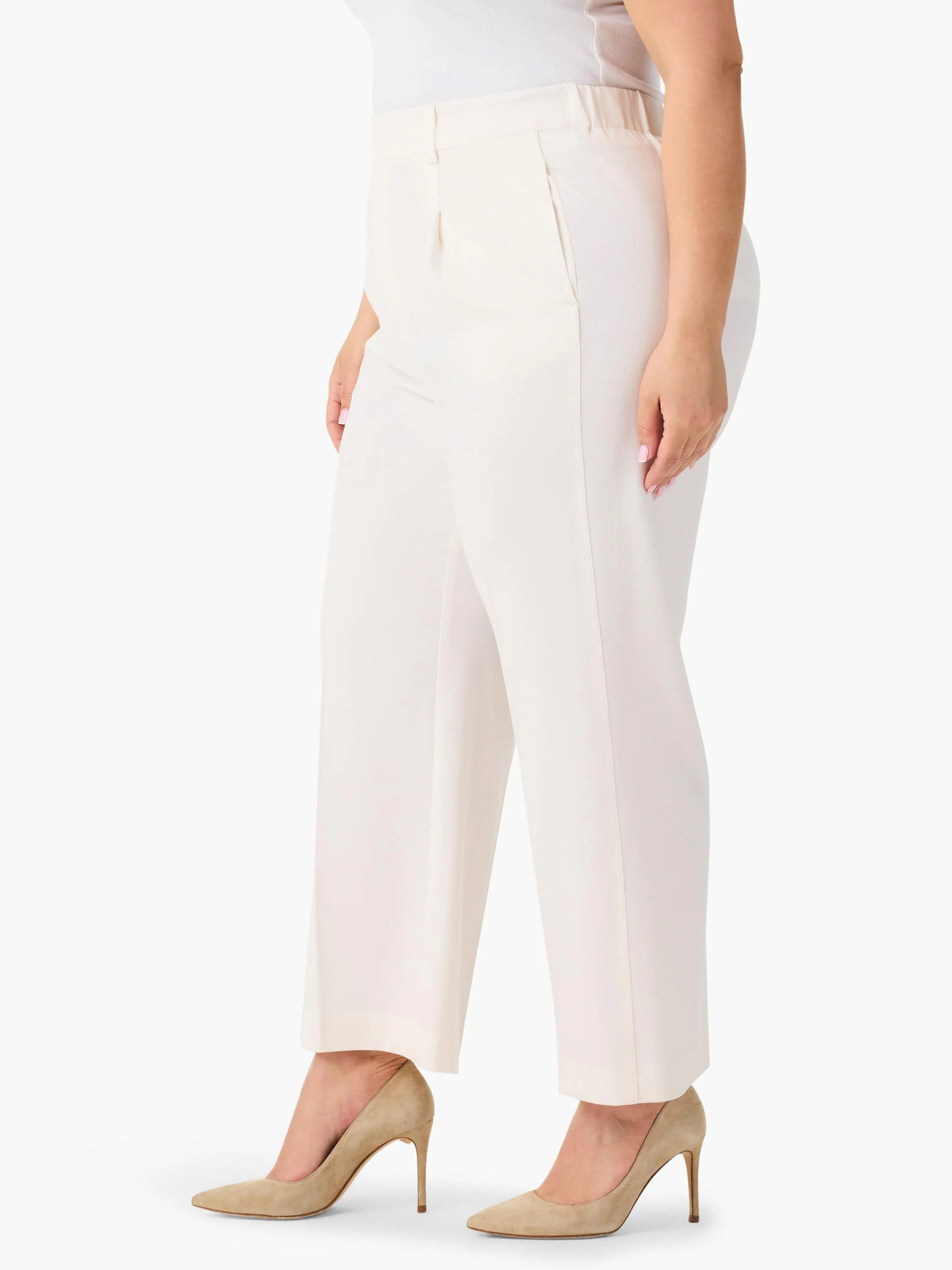 Avenue Summer Wide-Leg Crop Trouser