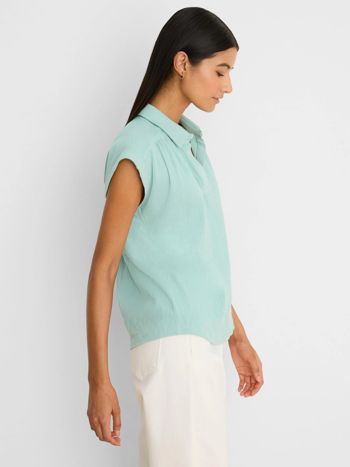 Coastal Crinkle Top