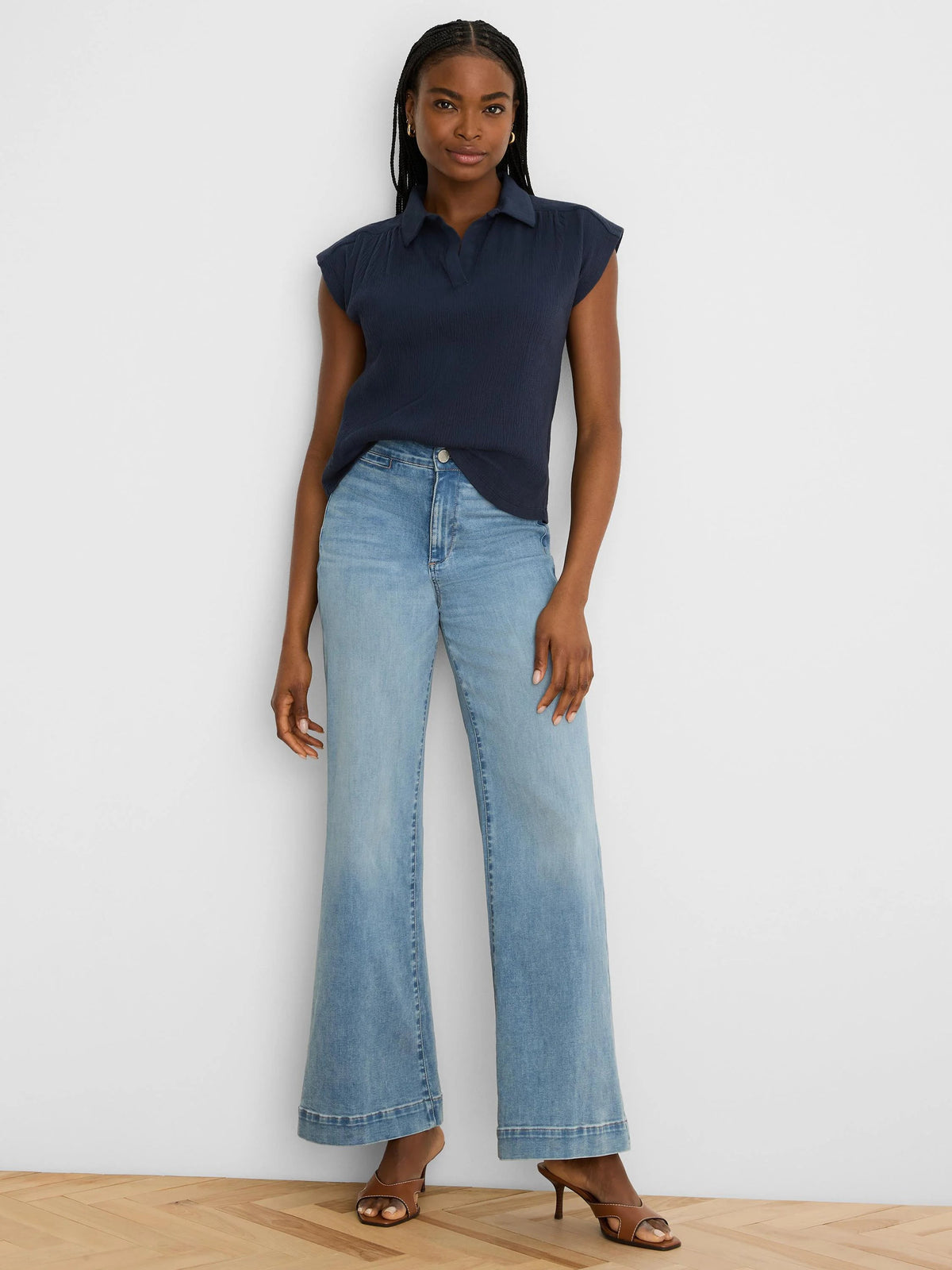 Coastal Crinkle Top