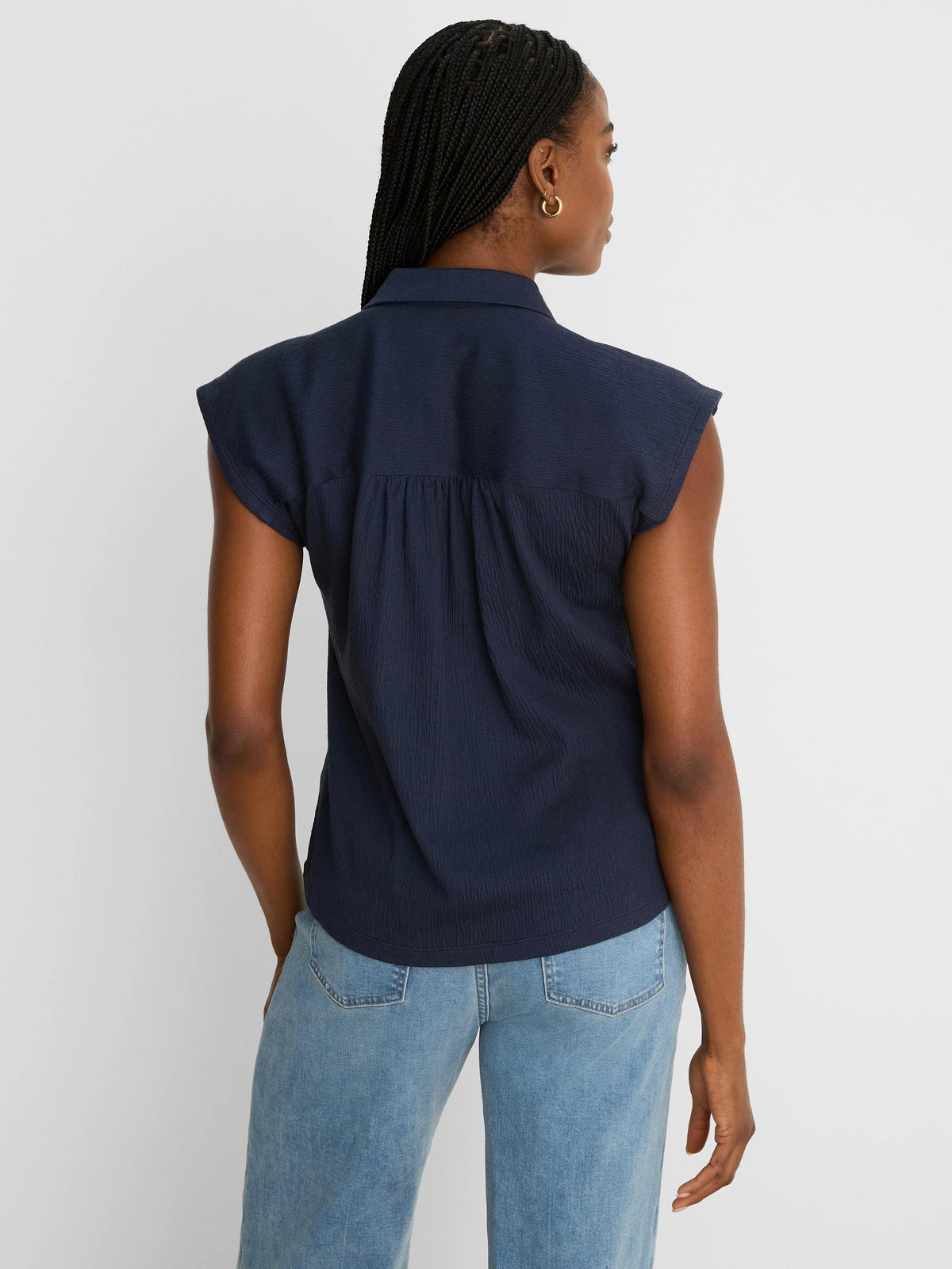 Coastal Crinkle Top