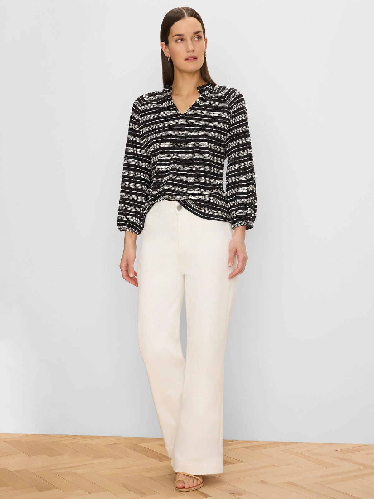Dashing Stripe Knit Top