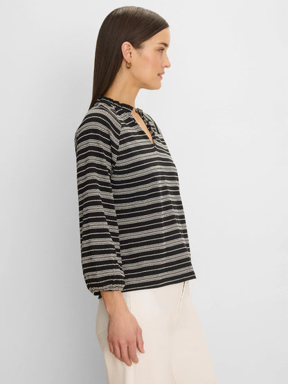 Dashing Stripe Knit Top