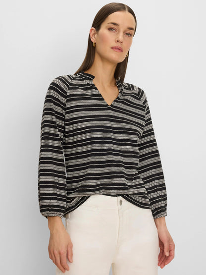 Dashing Stripe Knit Top