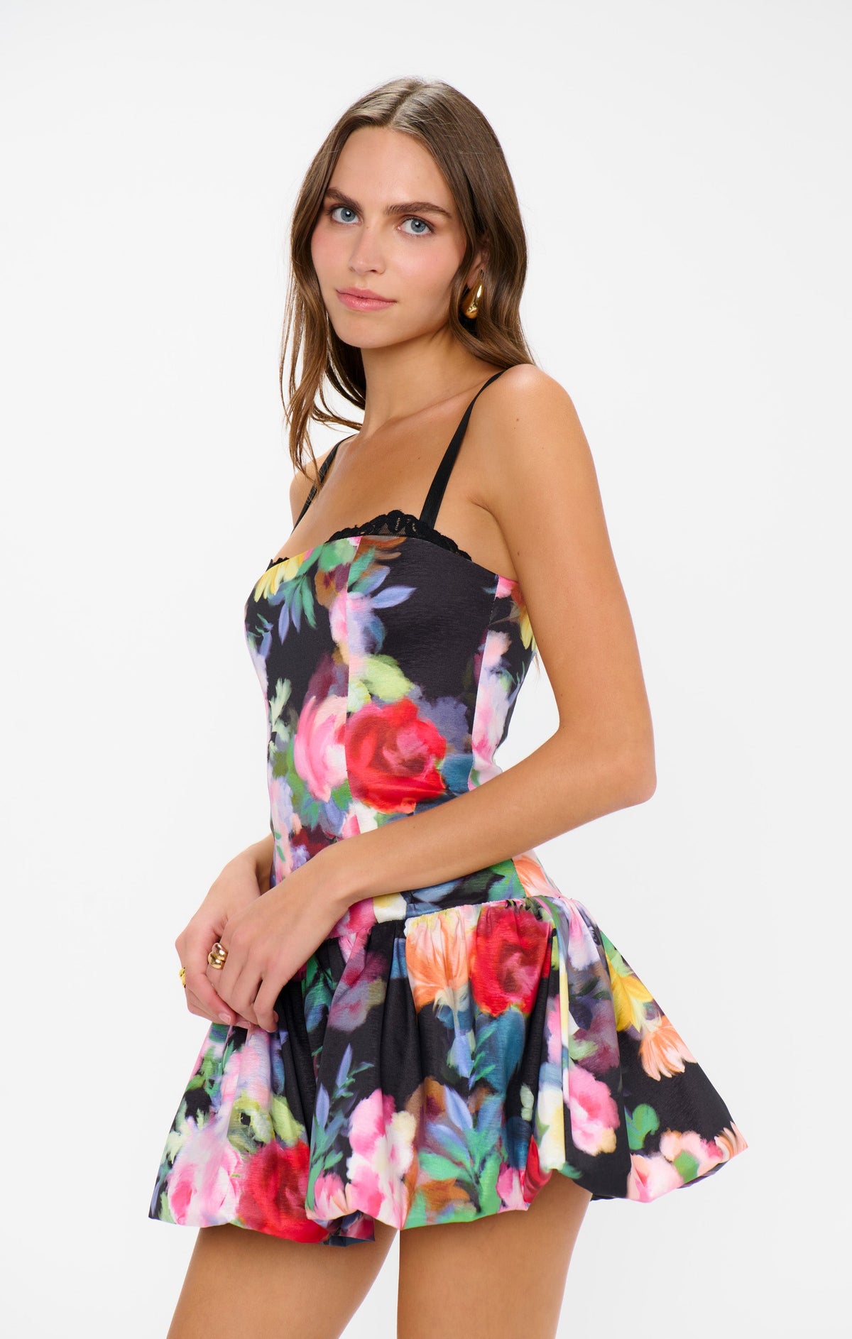 Tiffany Skort Dress ~ Moonlit Garden Gala Taffeta