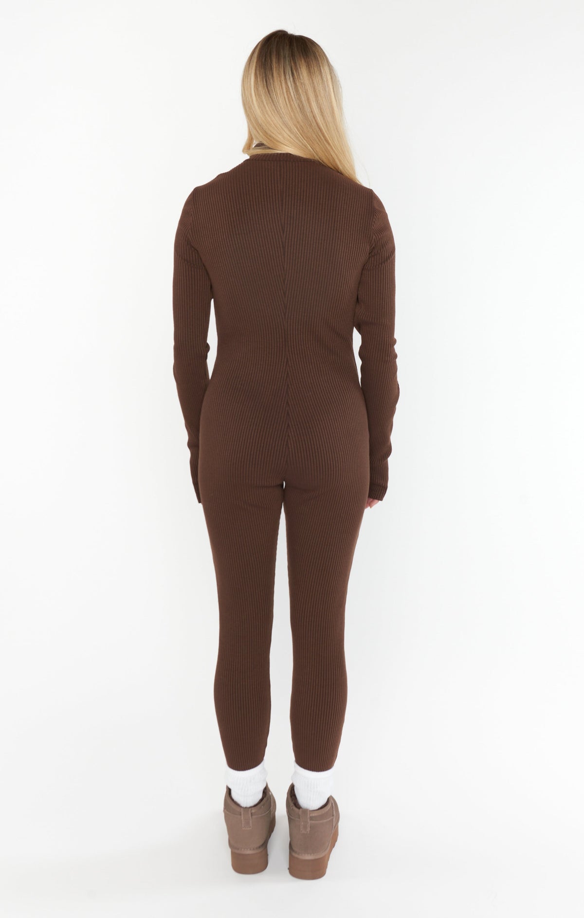 Lodge Onesie ~ Winter Rib Chocolate