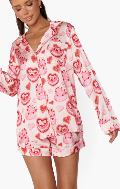 Favorite PJ Set ~ Icing On The Cake Silky
