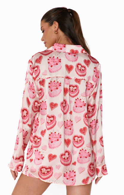Favorite PJ Set ~ Icing On The Cake Silky