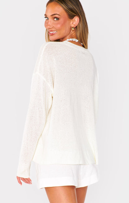 Woodsy Sweater ~ Ciao Cocktail Graphic Knit