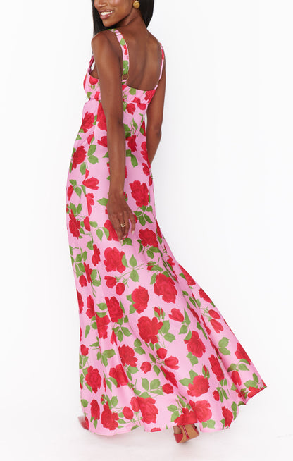 Maude Maxi Dress ~ Heart Throb Floral