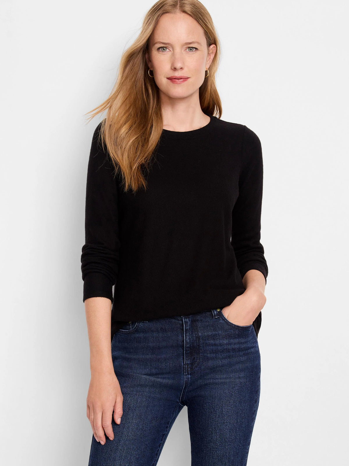 NZT Cozy Long Sleeve Shirttail Tee