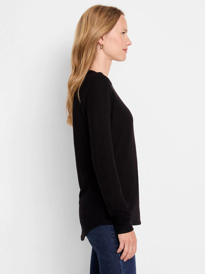 NZT Cozy Long Sleeve Shirttail Tee