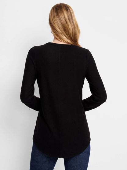 NZT Cozy Long Sleeve Shirttail Tee