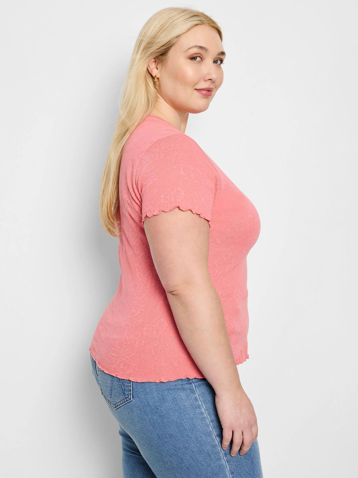 NZT Lace Knit T-Shirt