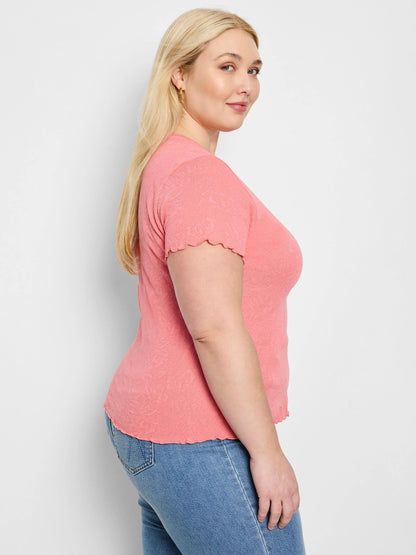 NZT Lace Knit T-Shirt