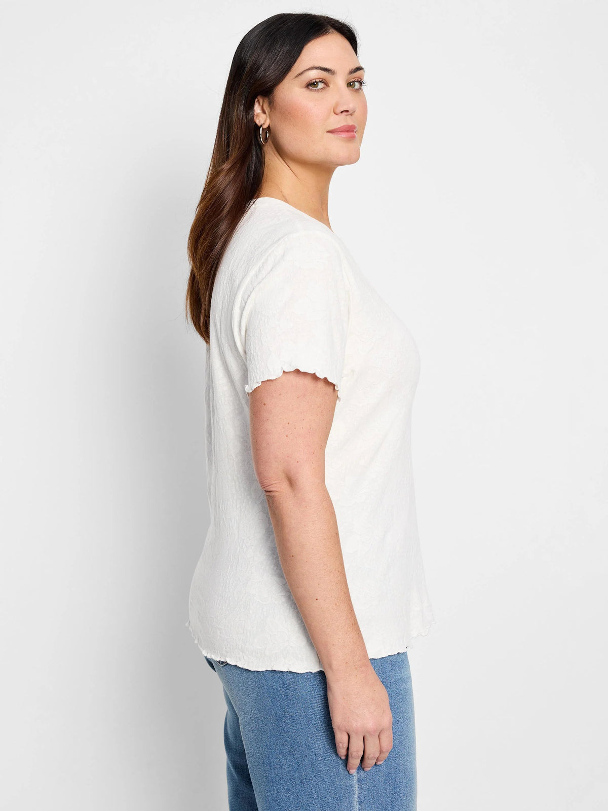 NZT Lace Knit T-Shirt