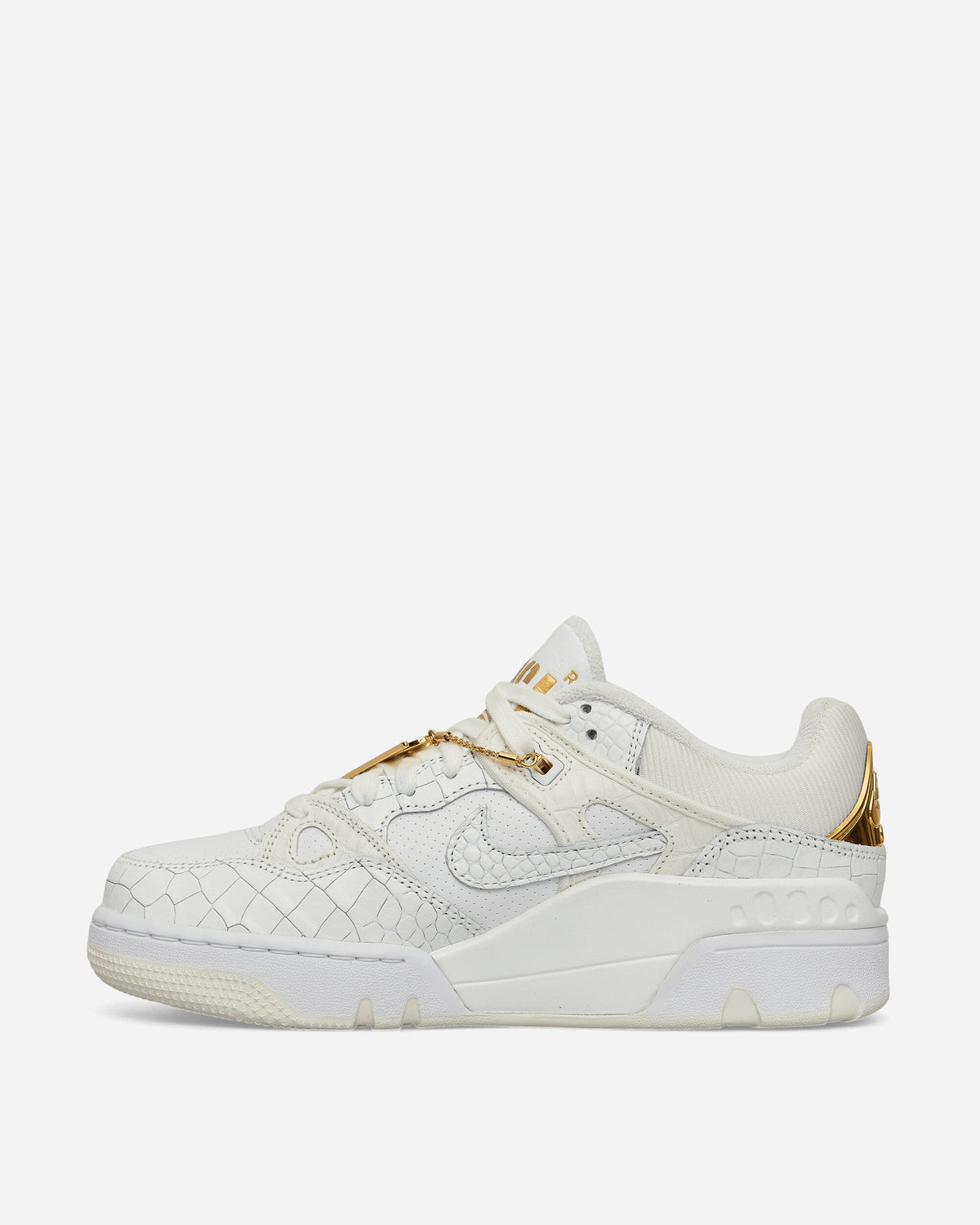 NIGO Air Force 3 Low Sneakers White / Metallic Gold
