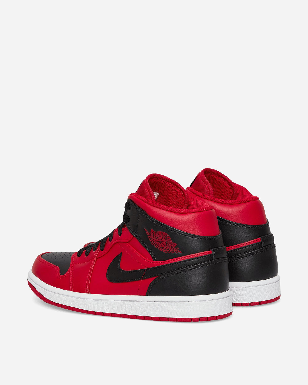 Air Jordan 1 Mid Sneakers Gym Red / Black