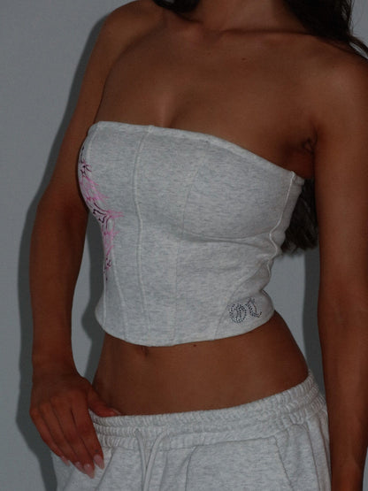Parson Corset Top Grey