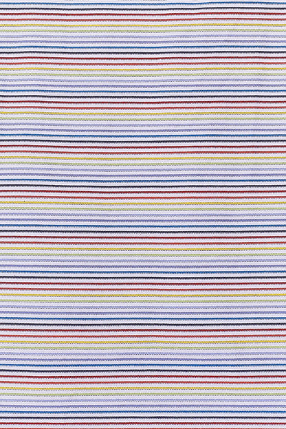 Evie Summer Striped Strapless Dress