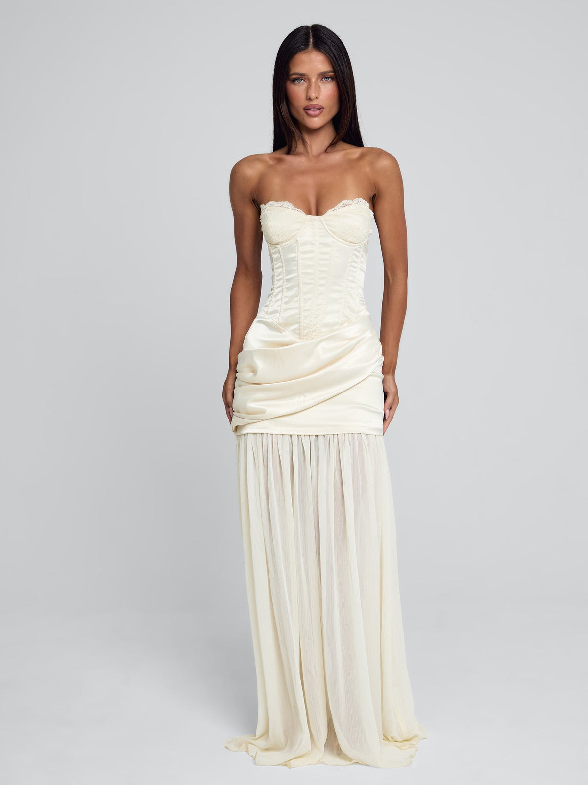 Rowna Maxi Dress Ivory