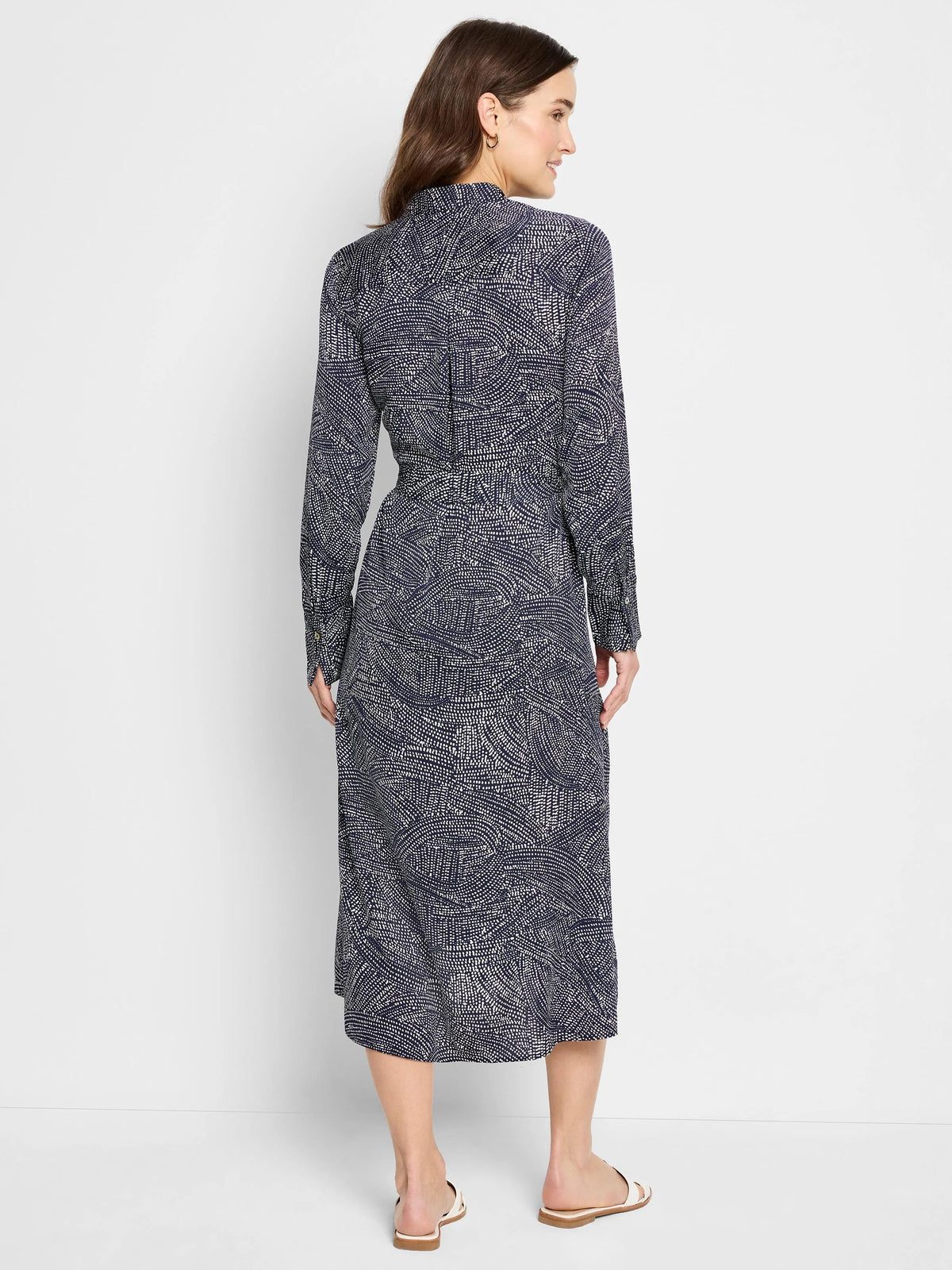 Swirling Sands Shirt Dress
