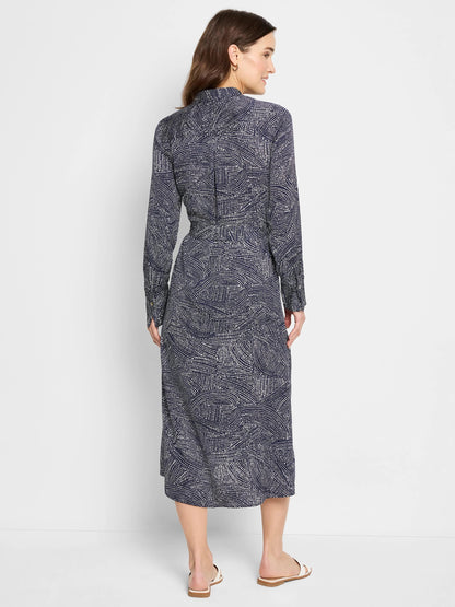 Swirling Sands Shirt Dress