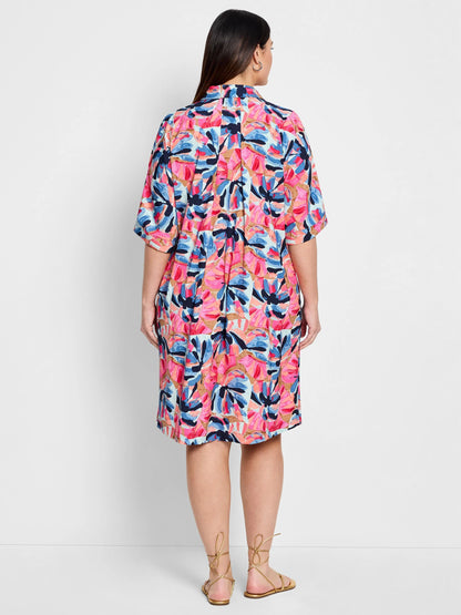 Firework Foliage Polished Devon Dress