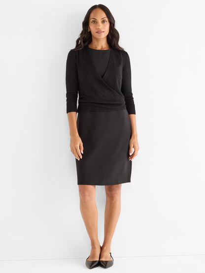 Sleek Stretch Little Black Dress