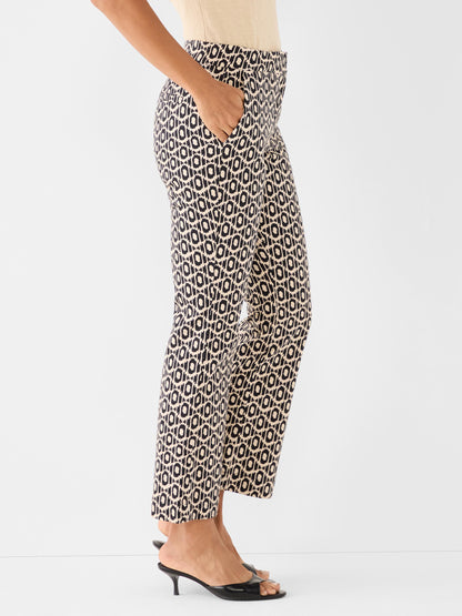 Lacy Diamonds Plaza Demi Boot Ankle Pant