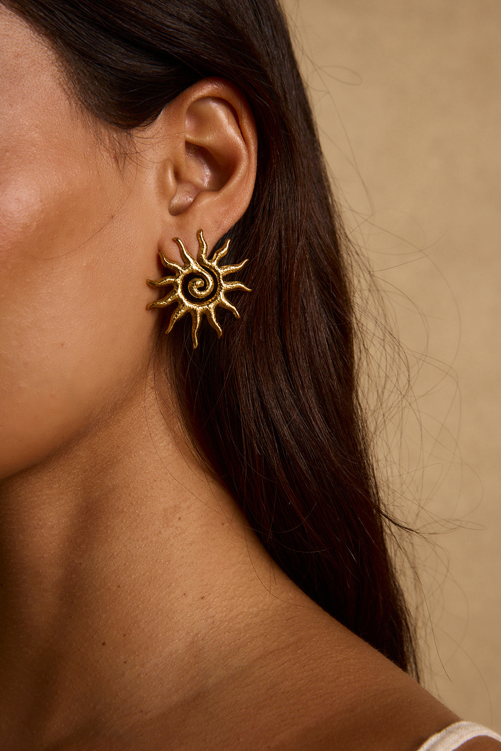 Sunrise Gold Earrings