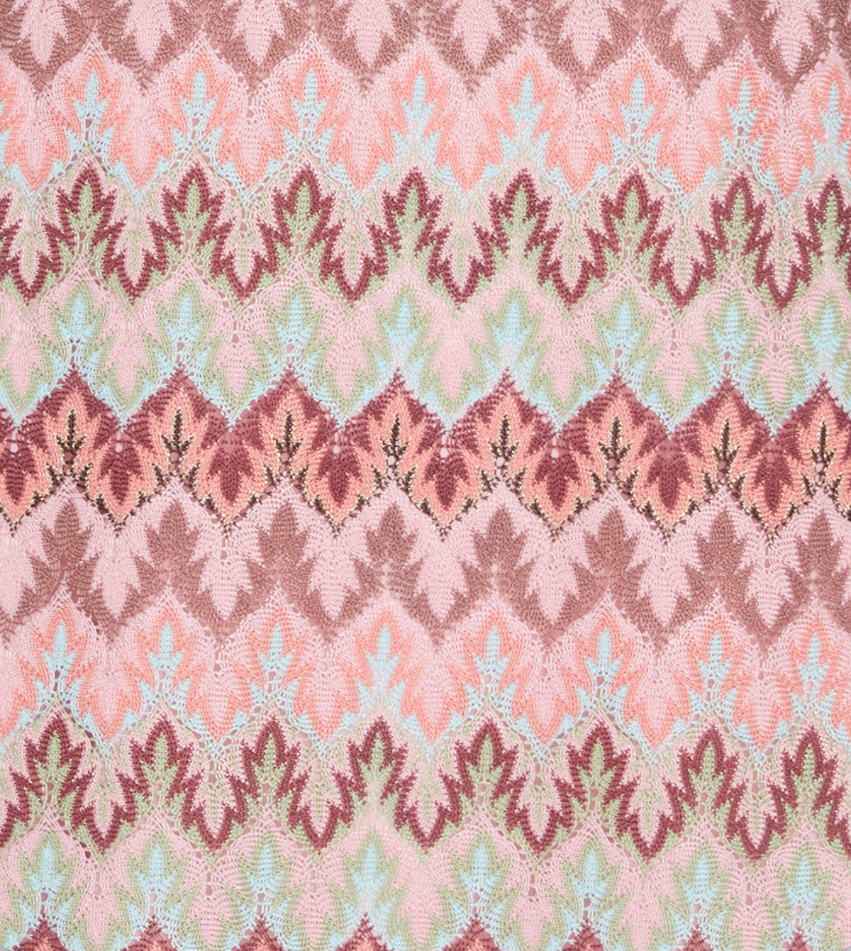 The Delia Top - Pink Multi Smooth Shimmer Knit
