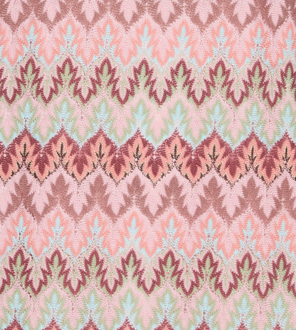 The Delia Top - Pink Multi Smooth Shimmer Knit