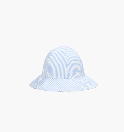 The Baby Sunhat - Blue/White Stripe