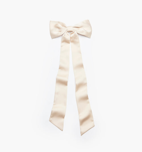 The Ceci Hair Bow - Champagne