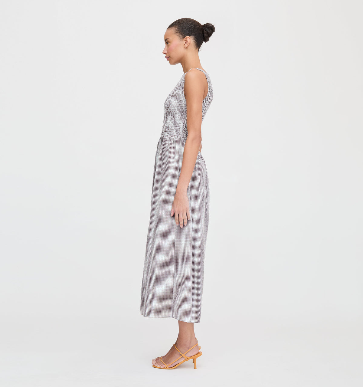 The Cosima Nap Dress - Chocolate Gingham