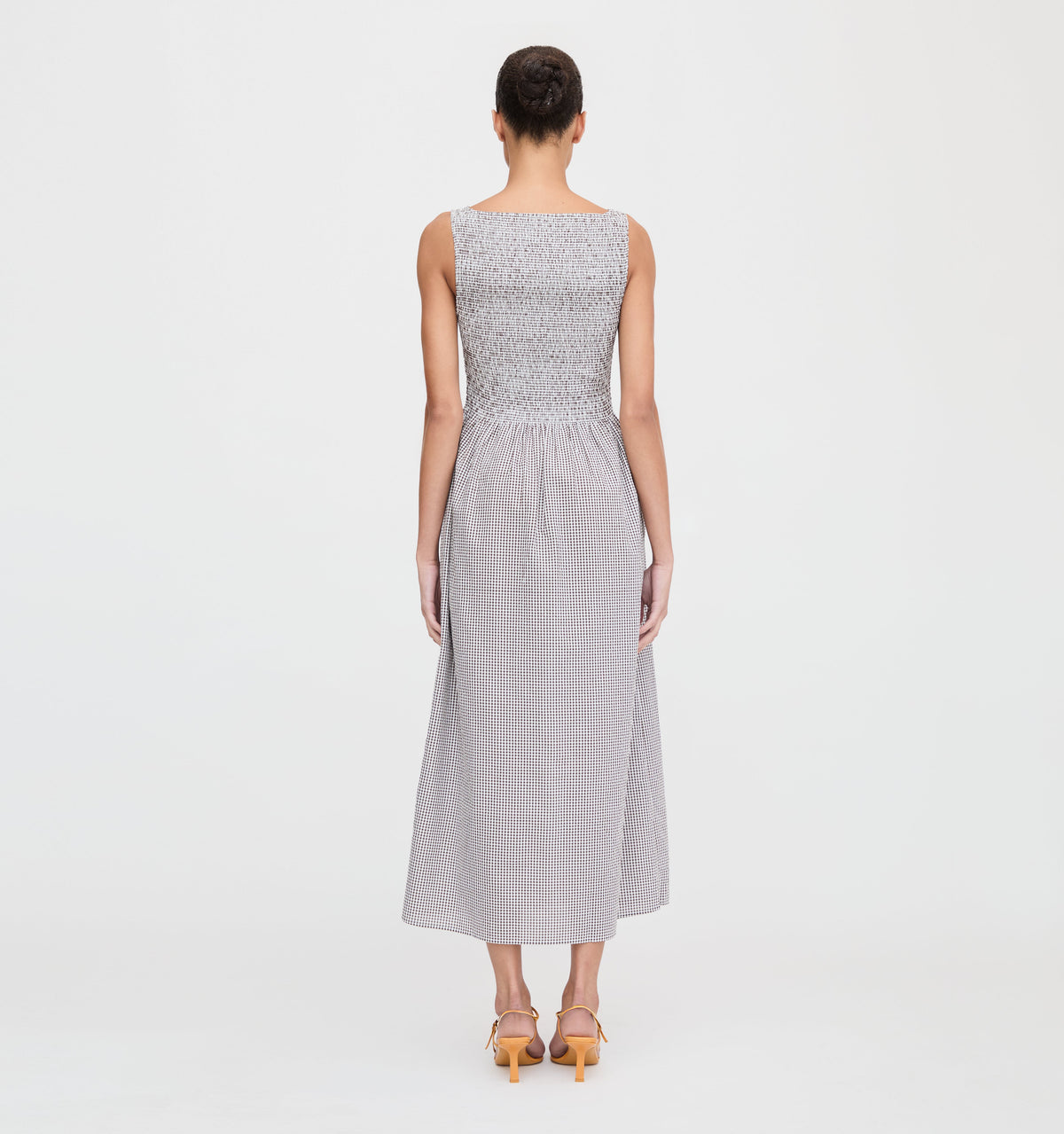 The Cosima Nap Dress - Chocolate Gingham