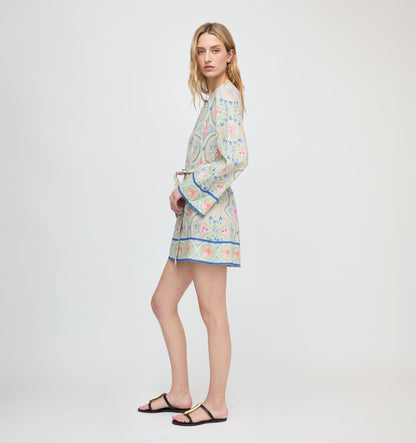 The Doris Mini Tunic - Sea Scroll