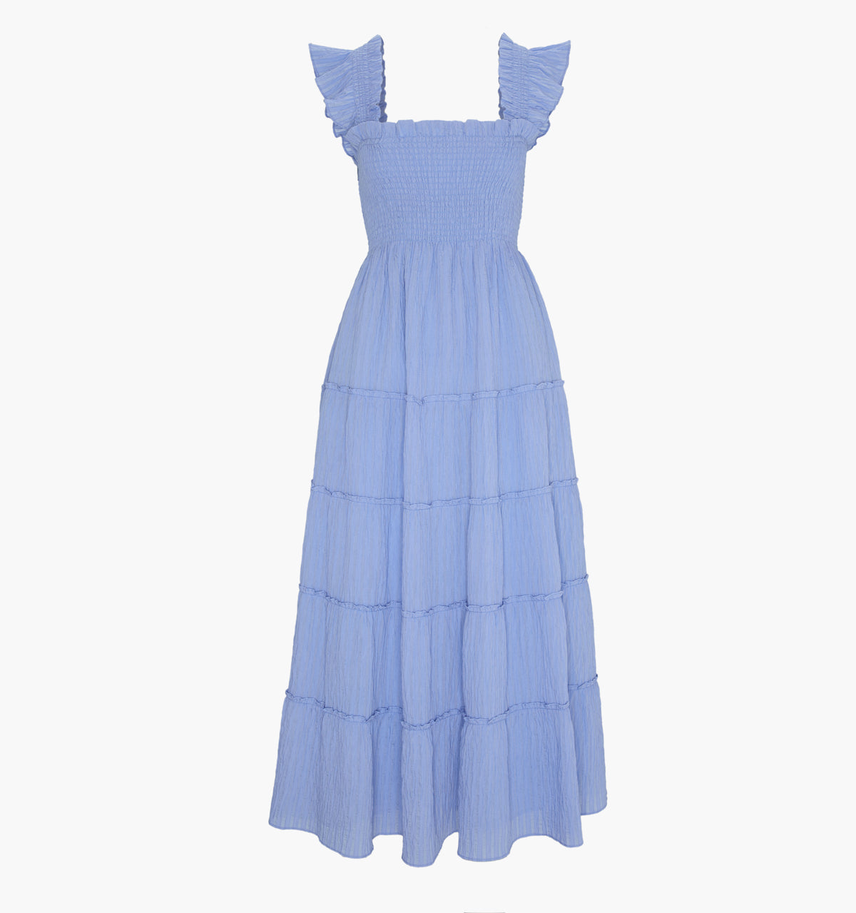 The Maternity Ellie Maxi Nap Dress - Bluebird