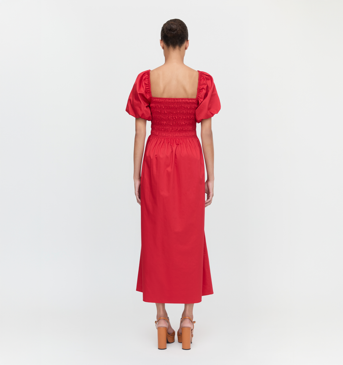 The Julia Dress - Carmine Red