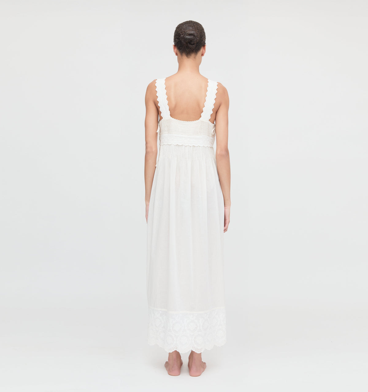 The Lux Nightgown - Soft Ivory