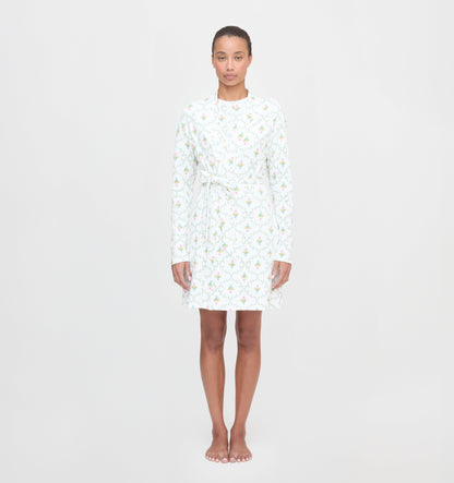 The Maggie Nightgown - Pastel Trellis