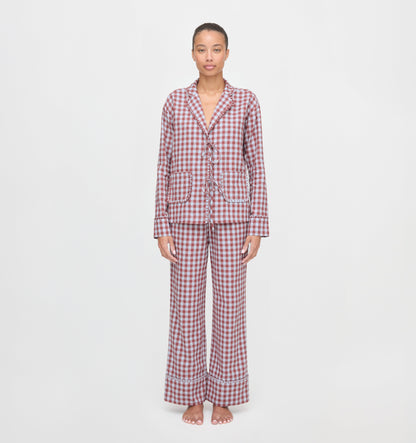 The Steffy PJ Set - Sienna Check