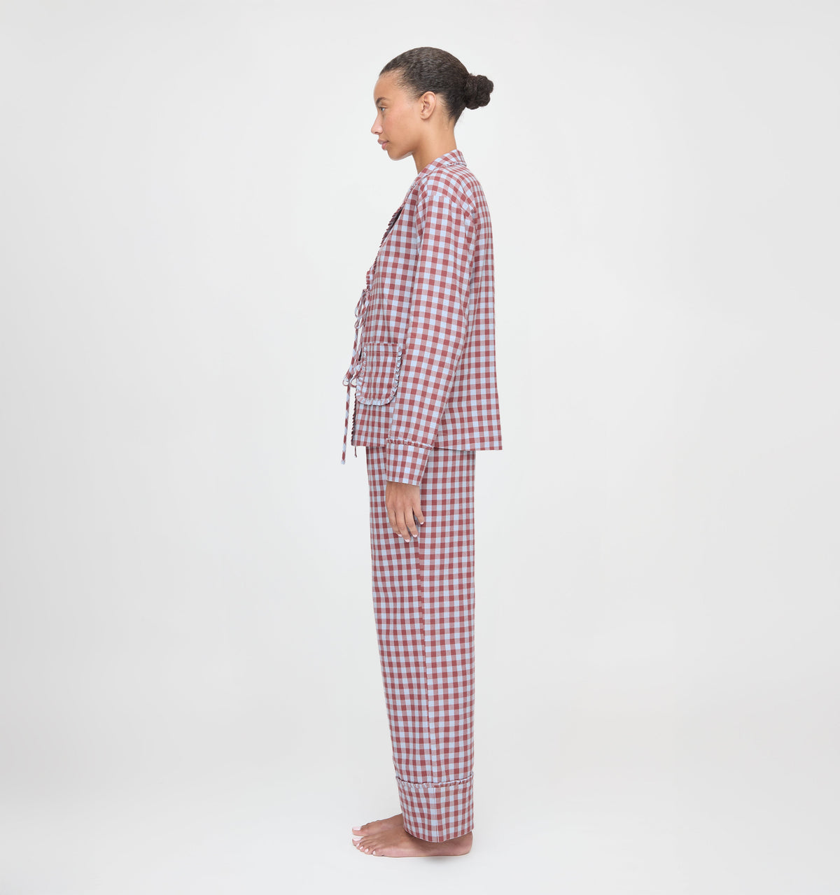 The Steffy PJ Set - Sienna Check