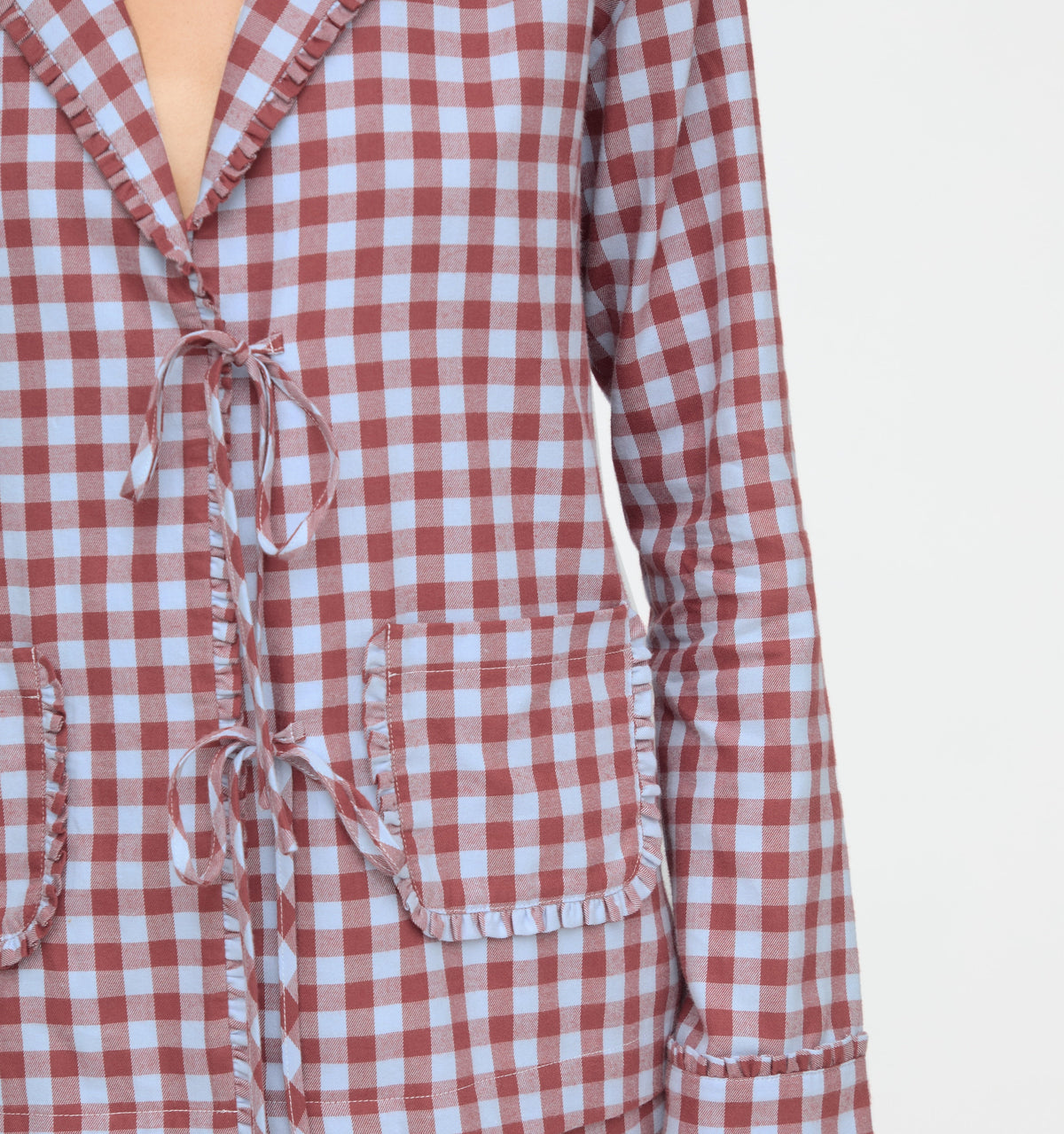 The Steffy PJ Set - Sienna Check