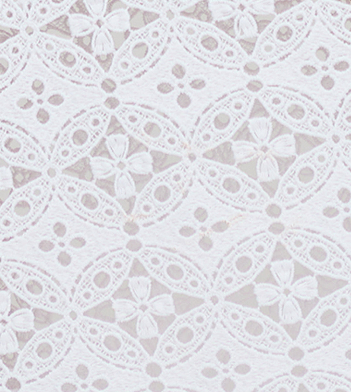 The Darinka Dress - White Medallion Lace