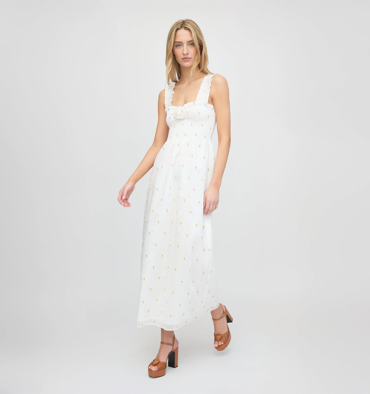 The Rosetta Nap Dress - Daisy Organza